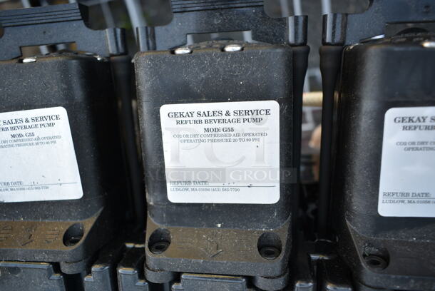 6 Soda Pumps on Chrome Finish Soda Station. 6 Times Your Bid! - Image 5 of 9