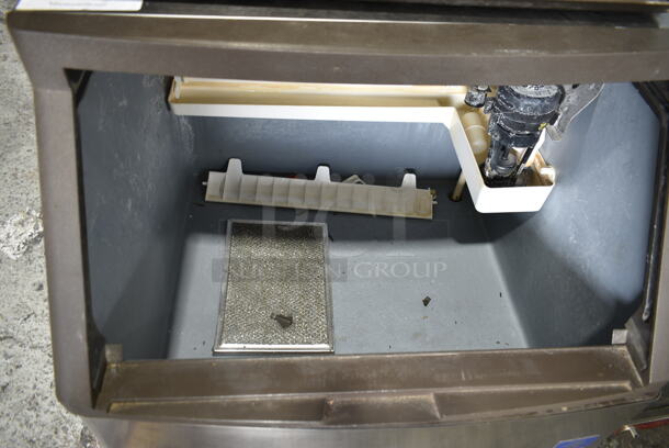 Manitowoc QY0214A ENERGY STAR Stainless Steel Commercial Undercounter Self Contained Ice Machine. 115 Volts, 1 Phase.  - Image 5 of 6