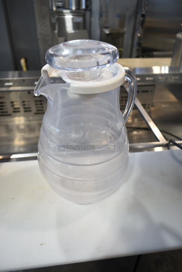3 Various Items Including Stainless Steel Bin w/ Pump Lid, Poly Pitcher and Percolating Urn. 3 Times Your Bid! - Image 5 of 10