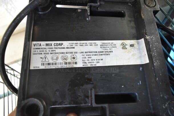 3 2019 Vita-Mix Blender Bases; VM0145, and 2 VM0100. 120 Volts, 1 Phase. 3 Times Your Bid! Tested and Working! - Image 5 of 12