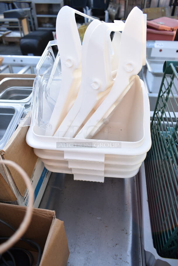 ALL ONE MONEY! Lot of Various Items Including Drop In Bins, Poly Bins and Metal Pieces - Image 6 of 11