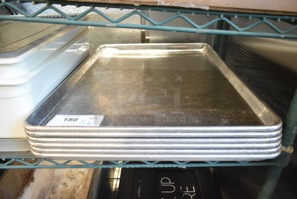6 Metal Full Size Baking Pans. 6 Times Your Bid! - Image 1 of 3