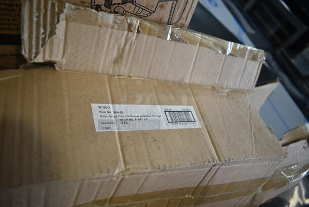 PALLET LOT of 20 BRAND NEW Boxes Including Various Chafing Dishes, Winco MPB-36 36 qt Mop Bucket Combo, Winco TNH-90. High Heat Flexible Turner w/Offset,  Winco HSP-123 Springform Pan. 20 Times Your Bid! - Image 8 of 12