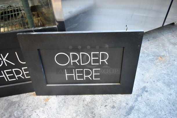 2 Framed Signs. 2 Times Your Bid! - Image 2 of 5