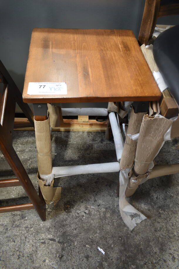 ALL ONE MONEY! Lot of BRAND NEW SCRATCH AND DENT! High Chair, Bar Stool, Bar Height Chair, Dining Height Chair and Extra Chair Pieces.  - Image 5 of 11