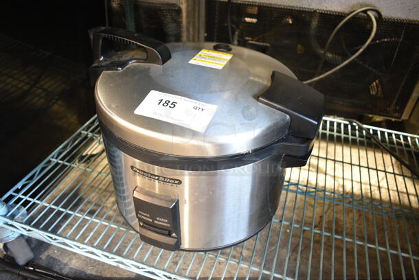 Proctor Silex 37540 Stainless Steel Countertop Rice Cooker Warmer. 120 Volts, 1 Phase. Tested and Working! - Image 1 of 5