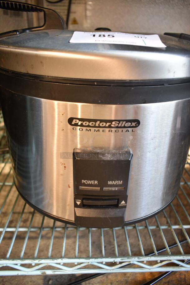 Proctor Silex 37540 Stainless Steel Countertop Rice Cooker Warmer. 120 Volts, 1 Phase. Tested and Working! - Image 2 of 5