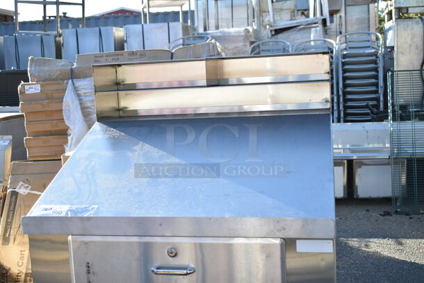 Stainless Steel Table w/ Drawer and Door on Commercial Casters.  - Image 4 of 8