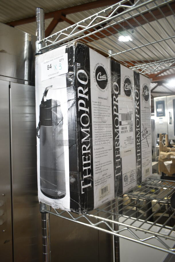 3 BRAND NEW SCRATCH AND DENT! Curtis Thermopro Air Pots. 3 Times Your Bid!  - Image 1 of 5