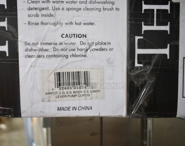 3 BRAND NEW SCRATCH AND DENT! Curtis Thermopro Air Pots. 3 Times Your Bid!  - Image 4 of 5