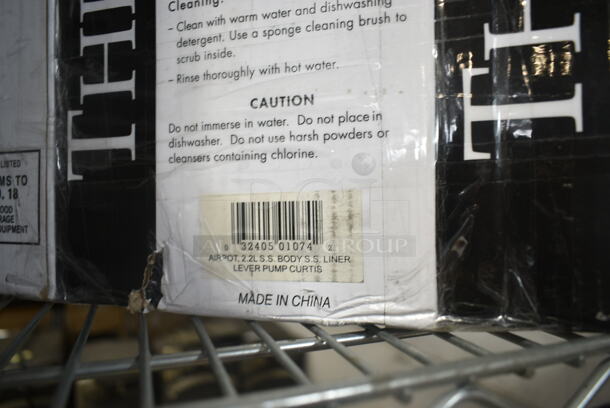3 BRAND NEW SCRATCH AND DENT! Curtis Thermopro Air Pots. 3 Times Your Bid!  - Image 5 of 5