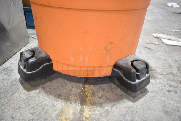 Rigid Orange and Black Poly Shop Vac Wet Dry Vacuum. Tested and Working! - Image 3 of 7