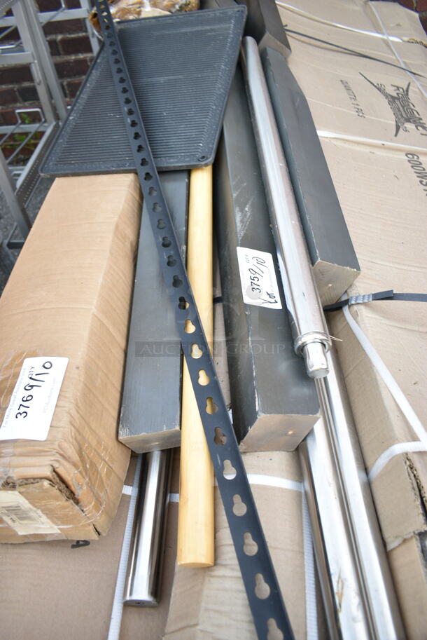 Lot of Various BRAND NEW SCRATCH AND DENT! Loose Items Including Metal Legs and Wood Pattern Legs. - Image 3 of 6