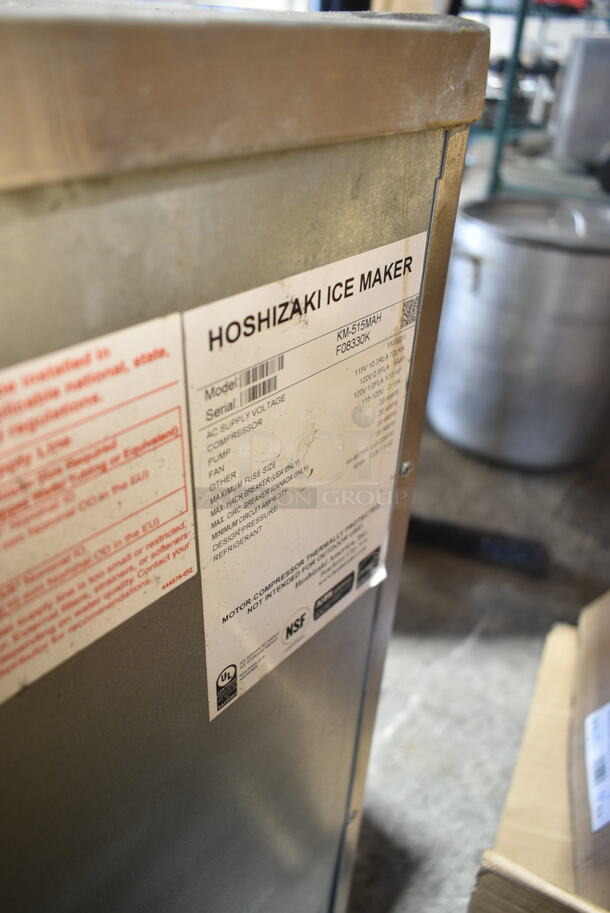 Hoshizaki KM-515MAH Stainless Steel Commercial Ice Machine Head. 115 Volts, 1 Phase.  - Image 5 of 5