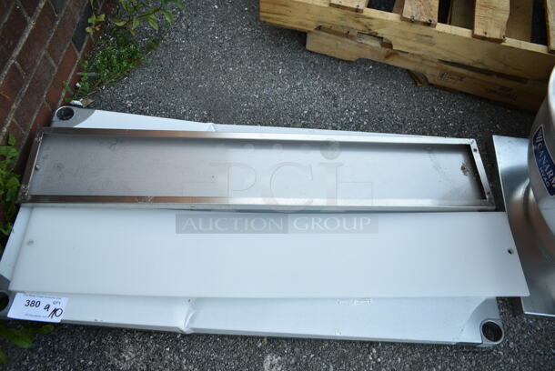 BRAND NEW SCRATCH AND DENT! Stainless Steel Under Shelf, Cutting Board and Metal Piece - Image 3 of 4