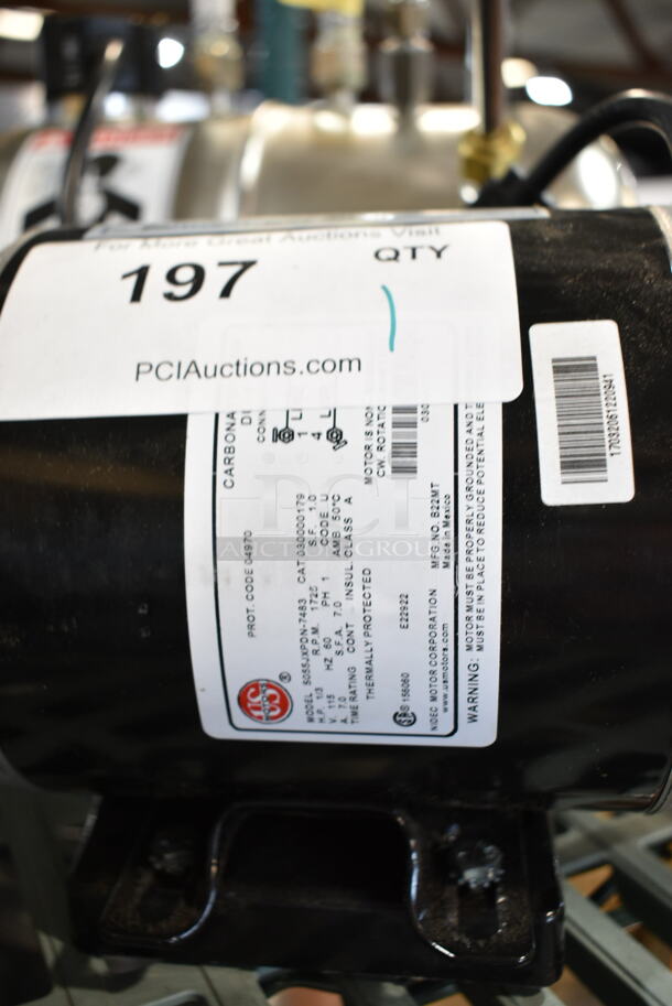 McCann's Motor. 115 Volts, 1 Phase.  - Image 6 of 7