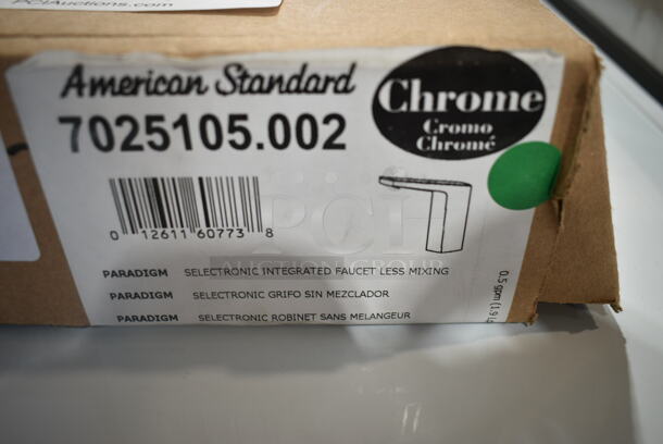 BRAND NEW SCRATCH AND DENT! American Standard 76A7025105002 Paradigm Selectronic 0.5 GPM Deck-Mount Battery-Operated Touchless Lavatory Faucet - Image 5 of 5