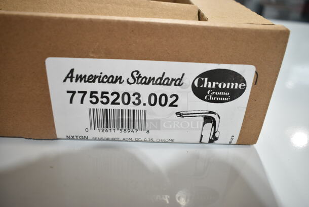 2 BRAND NEW SCRATCH AND DENT! American Standard 7755203.002 NextGen Selectronic 0.35 GPM Deck-Mount Battery-Operated Touchless Lavatory Faucet with Above-Deck Mixing Valve. 2 Times Your Bid!  - Image 7 of 7