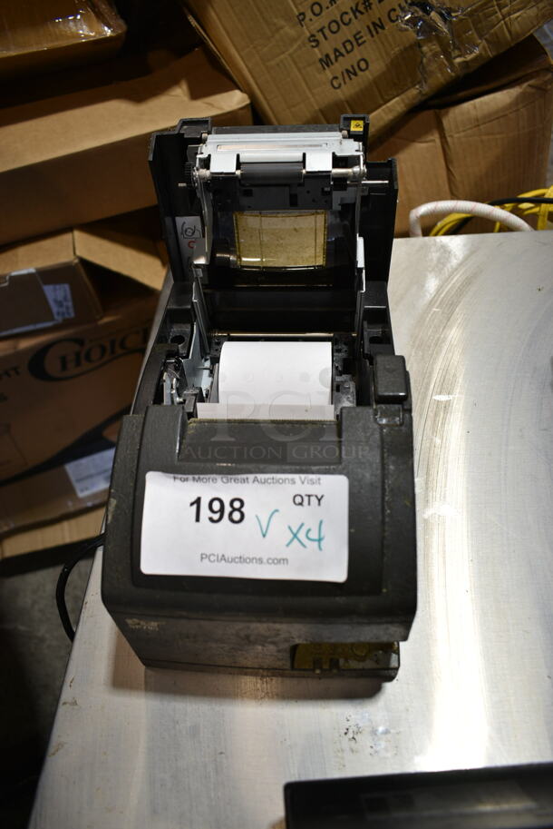 4 Receipt Printers; A-8008, 2 Star TSP100, SP700. 4 Times Your Bid!  - Image 11 of 12