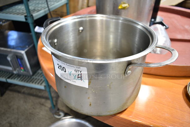 4 Items Including Bowl, Food Processor Blade, Stock Pot and Soup Kettle Food Warmer. 4 Times Your Bid!  - Image 6 of 12