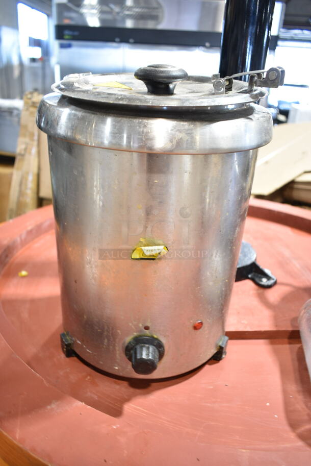 4 Items Including Bowl, Food Processor Blade, Stock Pot and Soup Kettle Food Warmer. 4 Times Your Bid!  - Image 9 of 12