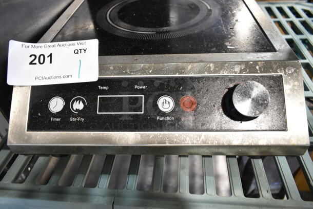 ICO-1800 Stainless Steel Countertop Single Burner Induction Range. 110 Volts, 1 Phase.  - Image 4 of 5