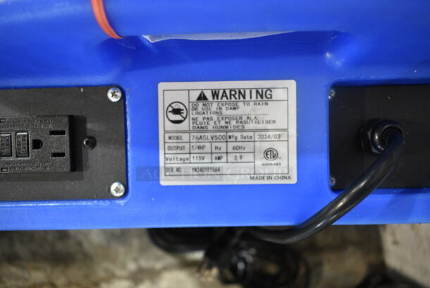 BRAND NEW SCRATCH AND DENT! Lavex 76ASLV500  2-Stage HEPA Filtration Air Scrubber - 500 CFM, 115 Volts, 1 Phase. Tested and Working! - Image 11 of 11