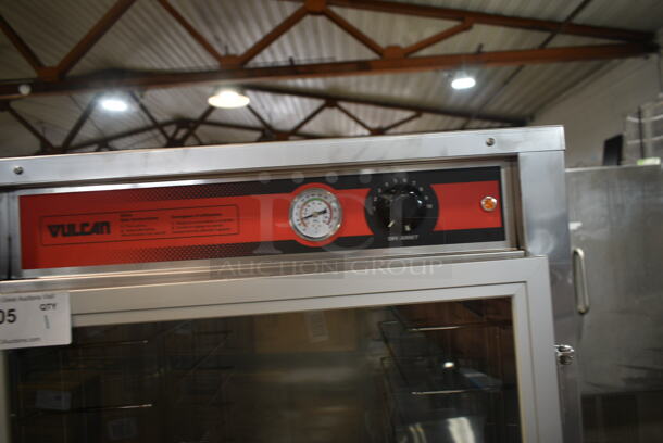 BRAND NEW SCRATCH AND DENT! Vulcan VHFA18 Metal Commercial Full Size Non-Insulated Heated Holding Cabinet on Commercial Casters. 120 Volts, 1 Phase. Tested and Working! - Image 6 of 12