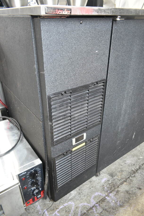 Glastender BB84-L1-BS(LRR) 84" Black Solid Door Direct Draw Kegerator w/ Couplers. 115 Volts, 1 Phase. Tested and Working! - Image 4 of 12