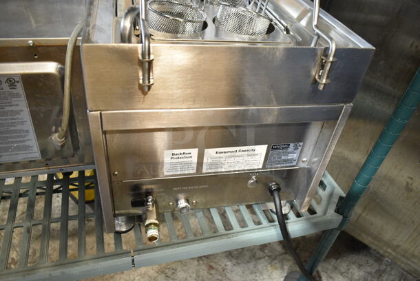 Waring WPC100 Stainless Steel Commercial Countertop Electric Powered Pasta Cooker. 208/240 Volts, 1 Phase.  - Image 7 of 8