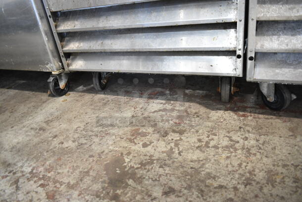 Avantco 178A19FHC Stainless Steel Commercial Single Door Reach In Freezer w/ Poly Coated Racks on Commercial Casters. 115 Volts, 1 Phase. Tested and Working! - Image 2 of 4