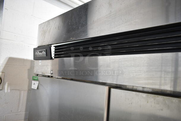 Blue Air BSF72T Stainless Steel Commercial 3 Door Reach In Freezer w/ Poly Coated Racks on Commercial Casters. 115 Volts, 1 Phase. Cannot Test Due To Plug Style - Image 4 of 8