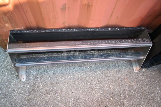 3 BRAND NEW SCRATCH AND DENT! Items Including 2 Eagle Group DSR-36 Spec-Bar 36" Stainless Steel Double Tier Speed Rail, 407CTOR4BLK Choice Black 4-Section Revolving Cup and Lid Organizer. 3 Times Your Bid!  - Image 4 of 8