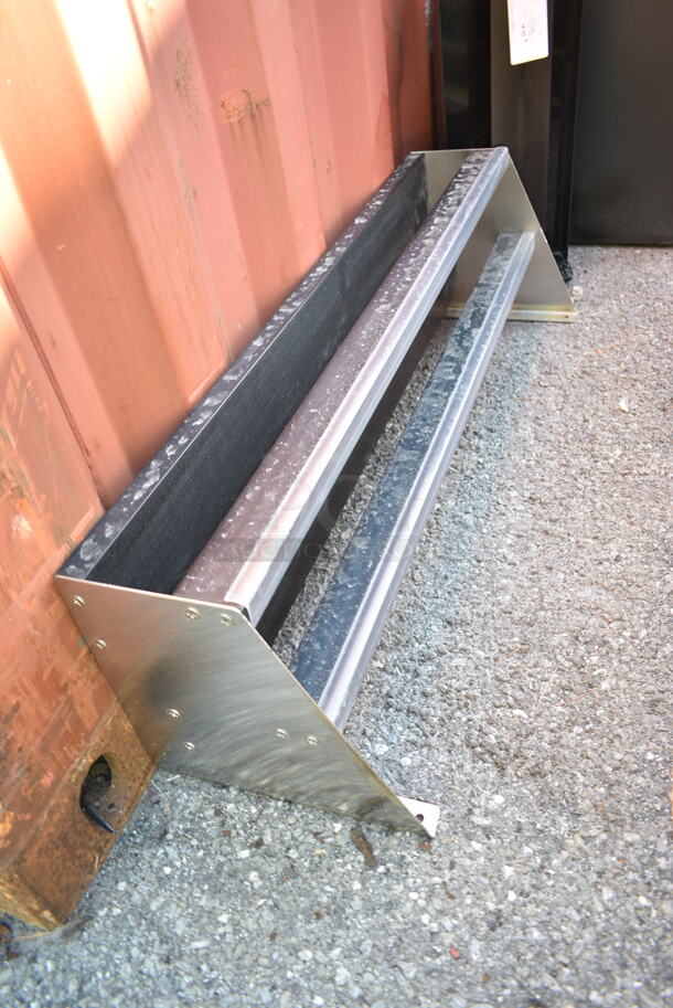 3 BRAND NEW SCRATCH AND DENT! Items Including 2 Eagle Group DSR-36 Spec-Bar 36" Stainless Steel Double Tier Speed Rail, 407CTOR4BLK Choice Black 4-Section Revolving Cup and Lid Organizer. 3 Times Your Bid!  - Image 5 of 8