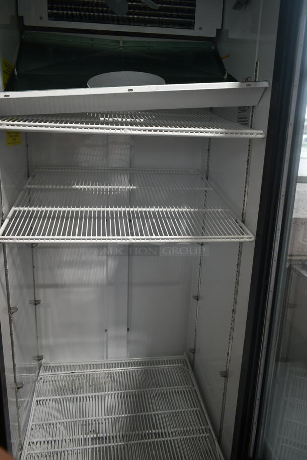 Metalfrio NG26CHC Metal Commercial Single Door Reach In Cooler Merchandiser w/ Poly Coated Racks. 115 Volts, 1 Phase. Tested and Working! - Image 4 of 8