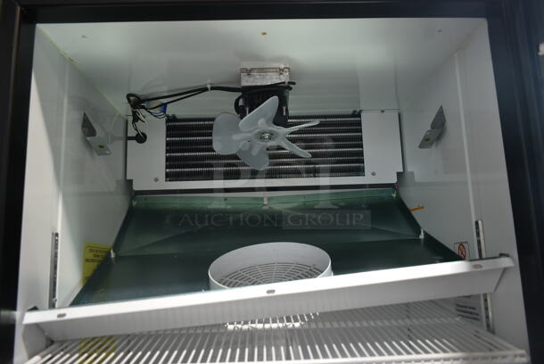 Metalfrio NG26CHC Metal Commercial Single Door Reach In Cooler Merchandiser w/ Poly Coated Racks. 115 Volts, 1 Phase. Tested and Working! - Image 5 of 8