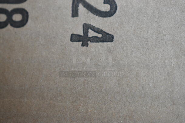 BRAND NEW SCRATCH AND DENT! Box of 4 5477768 Black Metal Legs.  - Image 6 of 6