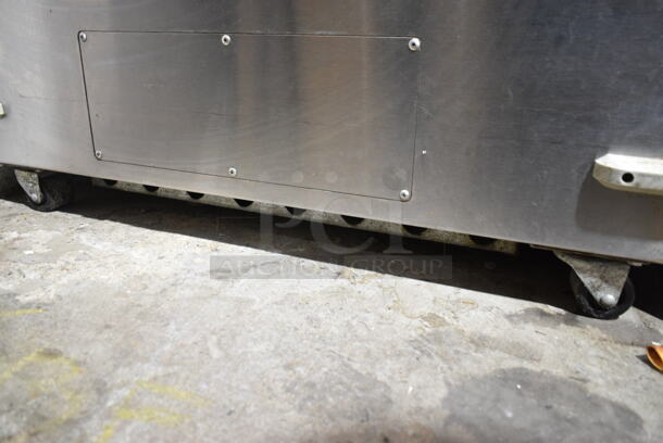 2016 Wasserstrom CBR D311-02-56 Stainless Steel Chest Freezer on Commercial Casters. 115 Volts, 1 Phase. Tested and Working! - Image 4 of 8