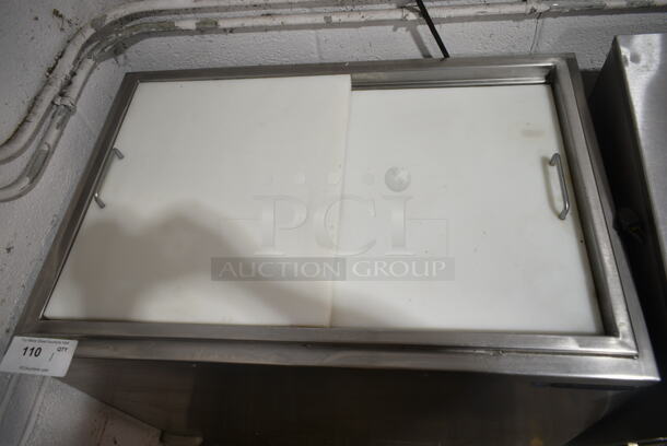 2016 Wasserstrom CBR D311-02-56 Stainless Steel Chest Freezer on Commercial Casters. 115 Volts, 1 Phase. Tested and Working! - Image 5 of 8