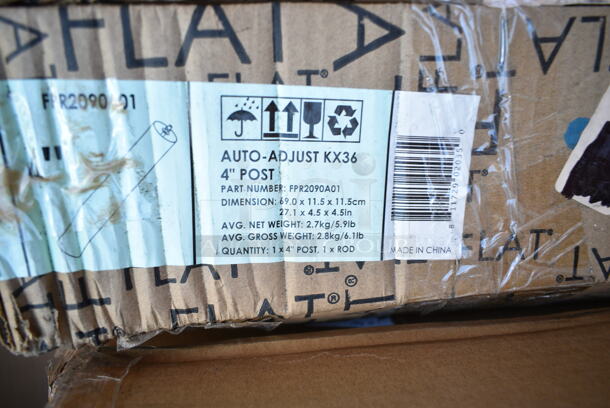 4 BRAND NEW SCRATCH AND DENT! Flat FPR2090A01 KX36 Post Auto Adjust. May be Missing Pieces. 4 Times Your Bid! - Image 5 of 6