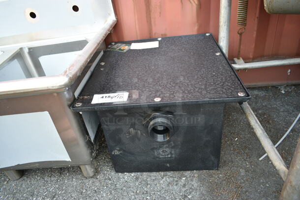 BRAND NEW SCRATCH AND DENT! Ashland PolyTrap 4815 30 lb. Grease Trap with Threaded Connections - Image 2 of 6