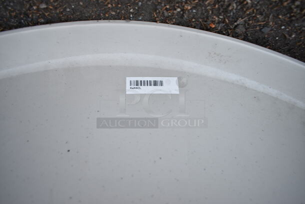 3 BRAND NEW SCRATCH AND DENT! Items Including White Poly Patio Chair and 2 Dish Caddies. 3 Times Your Bid!  - Image 9 of 9
