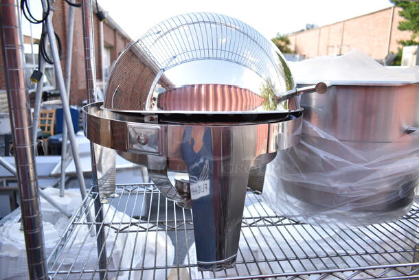 3 BRAND NEW SCRATCH AND DENT! Items Including Robot Coupe 59132 Stainless Steel Bowl, Robot Coupe 59430 3.5 Qt. / 3.3 Liter Stainless Steel Mini Bowl Assembly, Acopa Stainless Steel Round Chafer. 3 Times Your Bid!  - Image 7 of 8