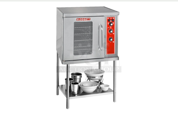 Excellent! Used Blodgett CTB BASE Single Half Size Electric Convection Oven - 5.6kW, 208v/1ph Tested and Working - Image 1 of 7