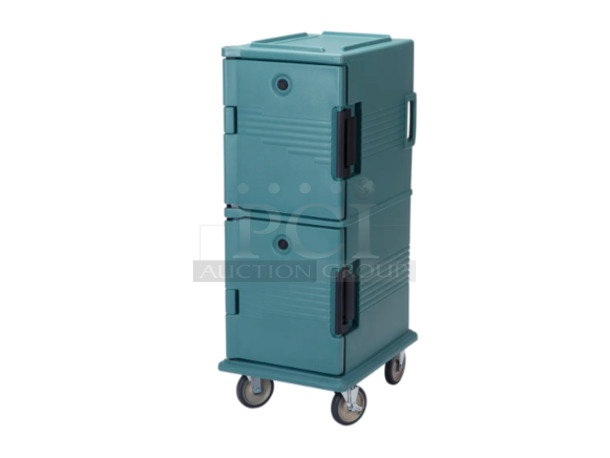 Used Cambro Double Hot Box- Green - Image 1 of 6