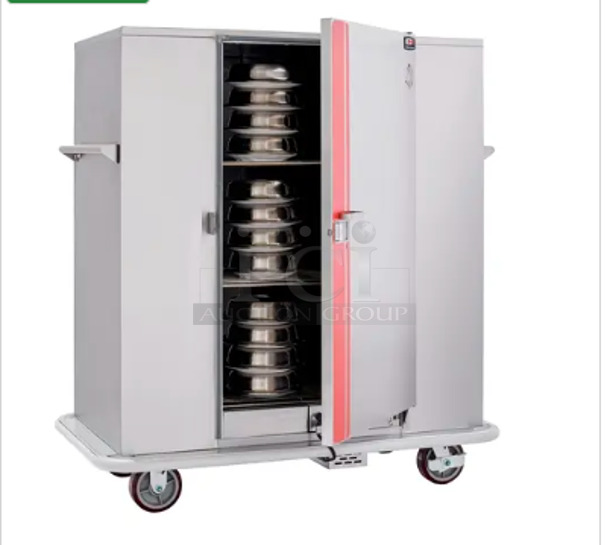 Excellent Condition! Used Carter-Hoffmann PH1250 3/4 Height Insulated Mobile Heated Cabinet w/ (50) Pan Capacity, 120v Tested and Working - Image 1 of 4