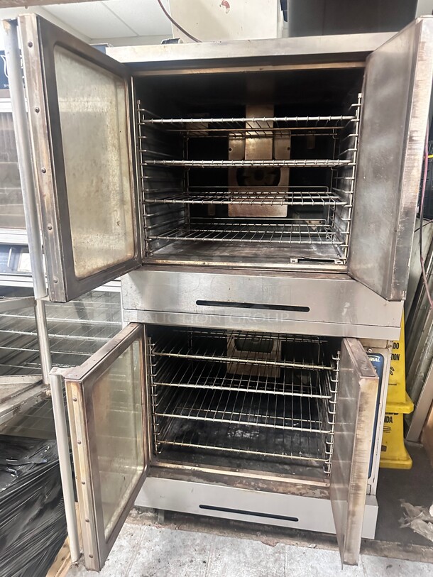 Imperial ICVG-2 Double Full Size  Gas Convection Oven - 140,000 BTU Working! - Image 6 of 8