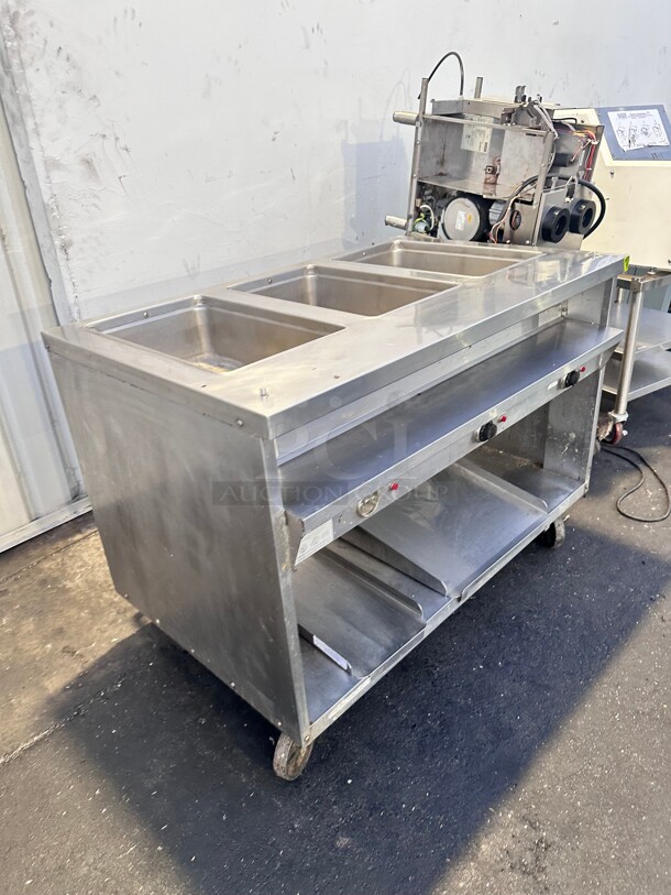 Commercial Electric Steam Table 220 Volt Working - Image 1 of 1