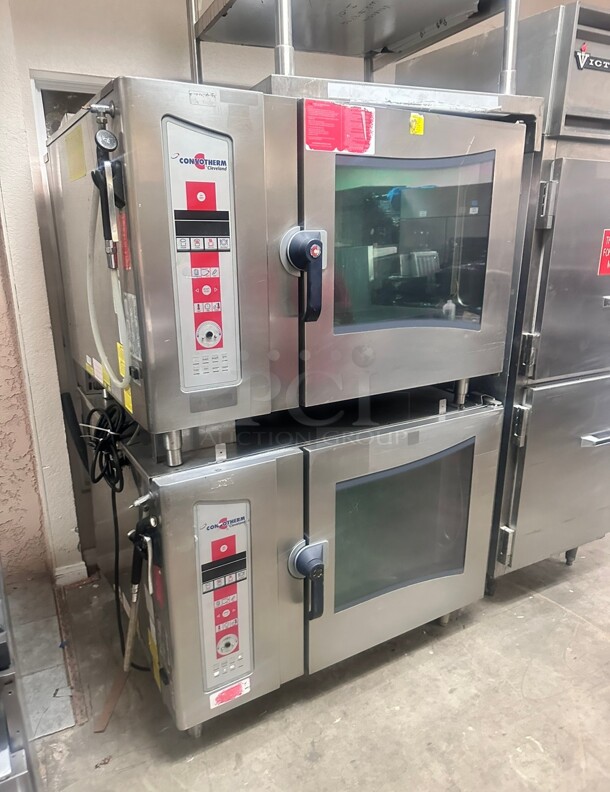 Excellent Shape! Cleveland 0-G-S 6-20 -Double Convotherm combination Gas Oven Tested and Working - Image 2 of 6