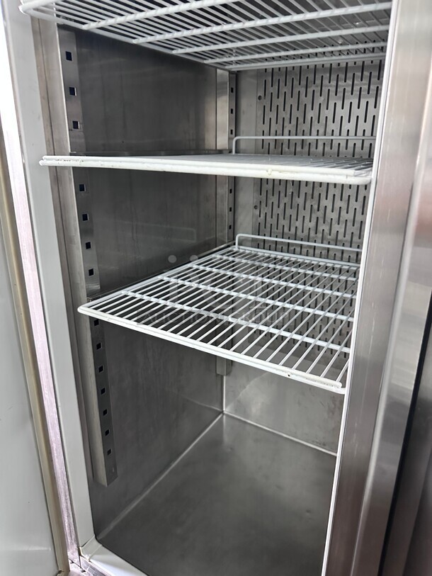 Ascend JFD-48F 48 Cu.Ft Commercial Freezer Reach-In w/ 2 Stainless Doors 115 Volt - Image 4 of 6